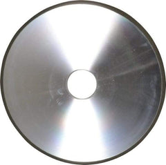 Made in USA - 7" Diam x 1-1/4" Hole x 3/8" Thick, N Hardness, 150 Grit Surface Grinding Wheel - Diamond, Type 1A1, Very Fine Grade - A1 Tooling