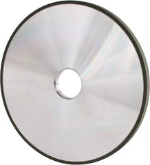 Made in USA - 7" Diam x 1-1/4" Hole x 3/8" Thick, N Hardness, 220 Grit Surface Grinding Wheel - Diamond, Type 1A1, Very Fine Grade - A1 Tooling