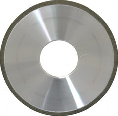 Made in USA - 4" Diam x 1-1/4" Hole x 1/8" Thick, 120 Grit Surface Grinding Wheel - A1 Tooling