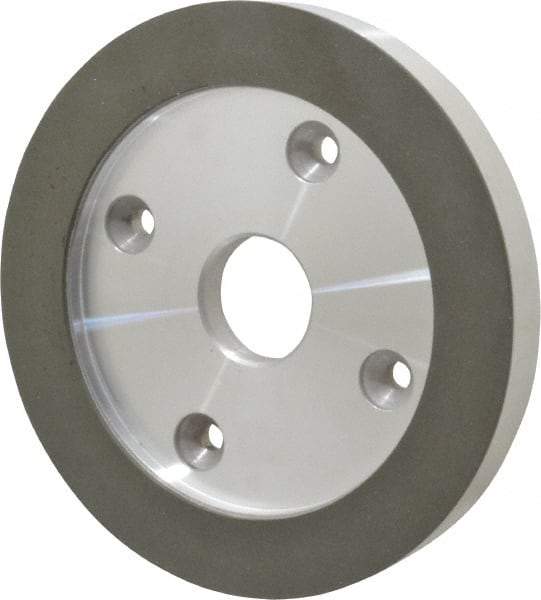 Made in USA - 6" Diam, 1-1/4" Hole Size, 3/4" Overall Thickness, 150 Grit, Type 6 Tool & Cutter Grinding Wheel - Very Fine Grade, Diamond - A1 Tooling