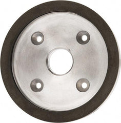 Made in USA - 6" Diam, 1-1/4" Hole Size, 3/4" Overall Thickness, 220 Grit, Type 6 Tool & Cutter Grinding Wheel - Very Fine Grade, Diamond - A1 Tooling