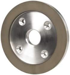 Made in USA - 6" Diam, 1-1/4" Hole Size, 3/4" Overall Thickness, 150 Grit, Type 6 Tool & Cutter Grinding Wheel - Very Fine Grade, Diamond - A1 Tooling