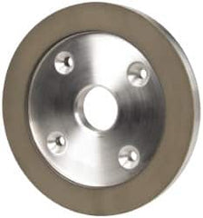 Made in USA - 6" Diam, 1-1/4" Hole Size, 3/4" Overall Thickness, 150 Grit, Type 6 Tool & Cutter Grinding Wheel - Very Fine Grade, Diamond - A1 Tooling