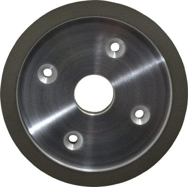 Made in USA - 6" Diam, 1-1/4" Hole Size, 3/4" Overall Thickness, 150 Grit, Type 6 Tool & Cutter Grinding Wheel - Very Fine Grade, Diamond - A1 Tooling