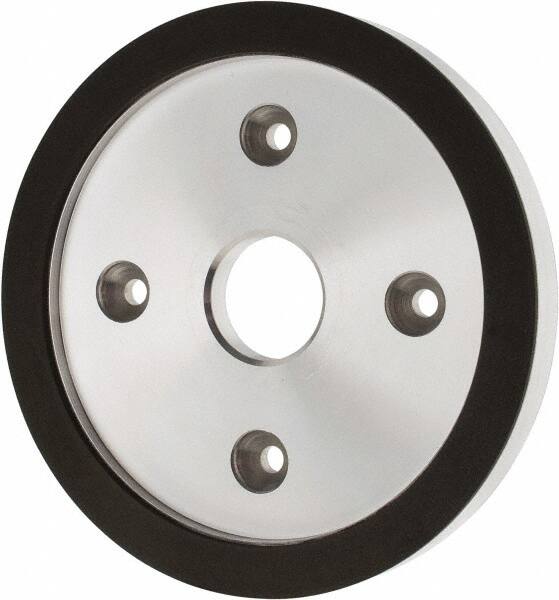 Made in USA - 6" Diam, 1-1/4" Hole Size, 3/4" Overall Thickness, 220 Grit, Type 6 Tool & Cutter Grinding Wheel - Very Fine Grade, Diamond - A1 Tooling