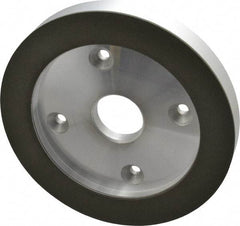 Made in USA - 6" Diam, 1-1/4" Hole Size, 3/4" Overall Thickness, 150 Grit, Type 6 Tool & Cutter Grinding Wheel - Very Fine Grade, Diamond - A1 Tooling