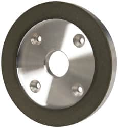 Made in USA - 6" Diam, 1-1/4" Hole Size, 3/4" Overall Thickness, 150 Grit, Type 6 Tool & Cutter Grinding Wheel - Very Fine Grade, Diamond - A1 Tooling