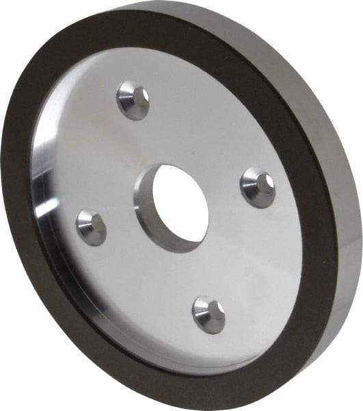 Made in USA - 6" Diam, 1-1/4" Hole Size, 3/4" Overall Thickness, 150 Grit, Type 6 Tool & Cutter Grinding Wheel - Very Fine Grade, Diamond - A1 Tooling