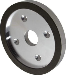 Made in USA - 6" Diam, 1-1/4" Hole Size, 3/4" Overall Thickness, 150 Grit, Type 6 Tool & Cutter Grinding Wheel - Very Fine Grade, Diamond - A1 Tooling