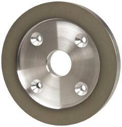 Made in USA - 6" Diam, 1-1/4" Hole Size, 3/4" Overall Thickness, 150 Grit, Type 6 Tool & Cutter Grinding Wheel - Very Fine Grade, Diamond - A1 Tooling