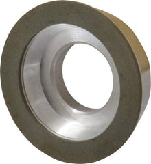 Made in USA - 3" Diam, 1-1/4" Hole Size, 7/8" Overall Thickness, 200 Grit, Type 11 Tool & Cutter Grinding Wheel - Very Fine Grade, Diamond - A1 Tooling