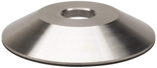 Made in USA - 6" Diam, 1-1/4" Hole Size, 1" Overall Thickness, 150 Grit, Type 12 Tool & Cutter Grinding Wheel - Very Fine Grade, Diamond - A1 Tooling