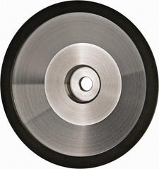 Made in USA - 6" Diam, 1-1/4" Hole Size, 1" Overall Thickness, 150 Grit, Type 12 Tool & Cutter Grinding Wheel - Very Fine Grade, Diamond - A1 Tooling