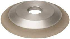 Made in USA - 6" Diam, 1-1/4" Hole Size, 3/4" Overall Thickness, 100 Grit, Type 12 Tool & Cutter Grinding Wheel - Fine Grade, Diamond - A1 Tooling