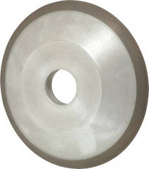 Made in USA - 6" Diam, 1-1/4" Hole Size, 3/4" Overall Thickness, 150 Grit, Type 12 Tool & Cutter Grinding Wheel - Very Fine Grade, Diamond - A1 Tooling