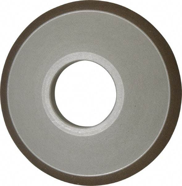 Made in USA - 3-1/2" Diam, 1-1/4" Hole Size, 3/4" Overall Thickness, 150 Grit, Type 15 Tool & Cutter Grinding Wheel - Very Fine Grade, Diamond - A1 Tooling