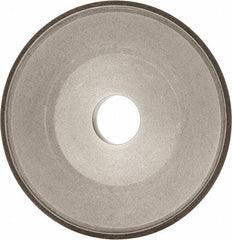 Made in USA - 6" Diam, 1-1/4" Hole Size, 3/4" Overall Thickness, 150 Grit, Type 15 Tool & Cutter Grinding Wheel - Very Fine Grade, Diamond - A1 Tooling