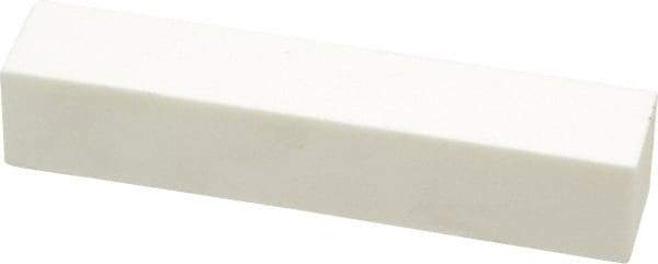 Grier Abrasives - 220 Grit Aluminum Oxide Rectangular Dressing Stick - 4 x 3/4 x 3/4, Fine Grade, Vitrified Bond - A1 Tooling