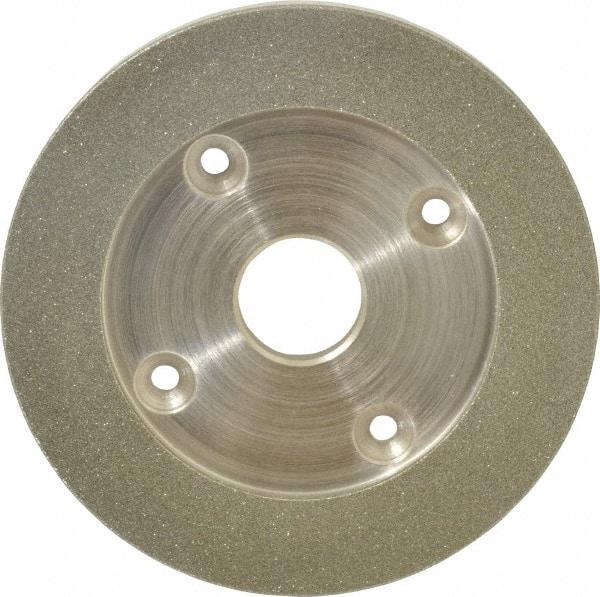 Made in USA - 6" Diam, 1-1/4" Hole Size, 3/4" Overall Thickness, 100 Grit, Tool & Cutter Grinding Wheel - Coarse Grade, Diamond - A1 Tooling