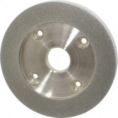 Made in USA - 6" Diam, 1-1/4" Hole Size, 3/4" Overall Thickness, 150 Grit, Tool & Cutter Grinding Wheel - Medium Grade, Diamond - A1 Tooling