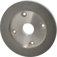 Made in USA - 6" Diam, 1-1/4" Hole Size, 3/4" Overall Thickness, 220 Grit, Tool & Cutter Grinding Wheel - Fine Grade, Diamond - A1 Tooling