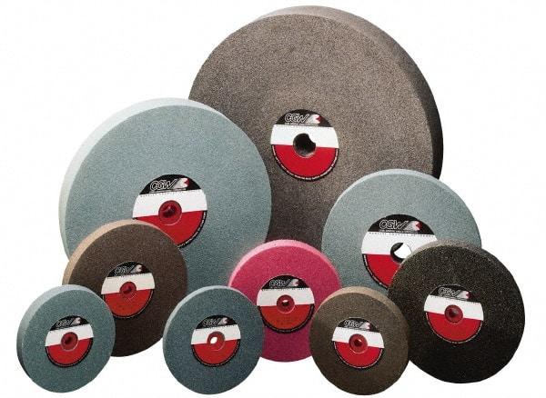 Camel Grinding Wheels - 24/30 Grit Aluminum Oxide Bench & Pedestal Grinding Wheel - 14" Diam x 1-1/2" Hole x 3" Thick, 1773 Max RPM, Q Hardness, Coarse Grade , Vitrified Bond - A1 Tooling