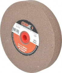 Camel Grinding Wheels - 60 Grit Aluminum Oxide Bench & Pedestal Grinding Wheel - 6" Diam x 1" Hole x 1" Thick, 4456 Max RPM, M Hardness, Medium Grade , Vitrified Bond - A1 Tooling