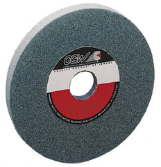 Camel Grinding Wheels - 80 Grit Silicon Carbide Bench & Pedestal Grinding Wheel - 6" Diam x 1" Hole x 1/2" Thick, 4456 Max RPM, I Hardness, Medium Grade , Vitrified Bond - A1 Tooling