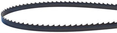 Lenox - 6 TPI, 7' 8" Long x 1/4" Wide x 0.025" Thick, Welded Band Saw Blade - Carbon Steel, Toothed Edge, Raker Tooth Set, Flexible Back, Contour Cutting - A1 Tooling