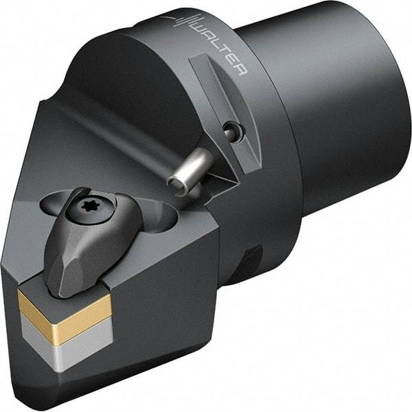 Walter - 95° Lead Angle, Indexable Turning Toolholder - 128mm OAL, Series DCLN-CAPTO-AUSSEN - A1 Tooling