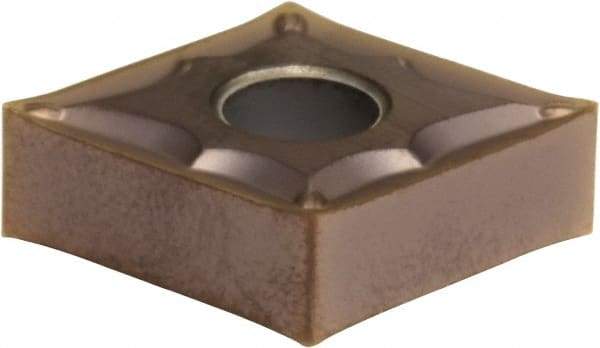 Sumitomo - CNMG431 ESU Grade AC510U Carbide Turning Insert - TiAlN/AlCrN Finish, 80° Diamond, 1/2" Inscr Circle, 3/16" Thick, 1/64" Corner Radius - A1 Tooling