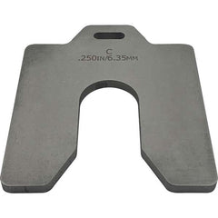 Maudlin Products - Metal Shim Stock Type: Slotted Shim Material: Stainless Steel - A1 Tooling