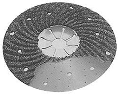 Value Collection - 7" Diam, 7/8" Hole, 100 Grit Silicon Carbide Fiber Disc - A1 Tooling