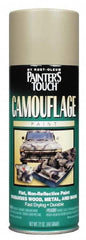 Rust-Oleum - Black, Flat, Camouflage Spray Paint - 8 to 10 Sq Ft per Can, 16 oz Container, Use on Camouflage Paint - A1 Tooling