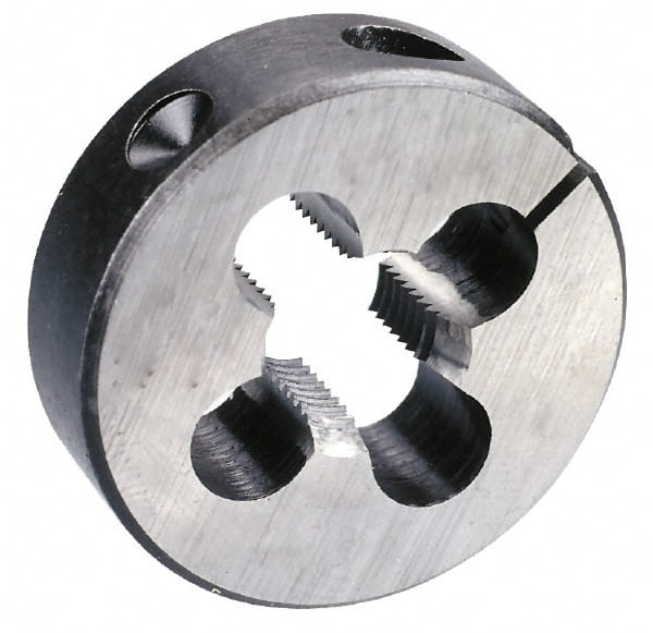 Cle-Line - #8-36 UNF High Speed Steel Round Adjustable Die - A1 Tooling