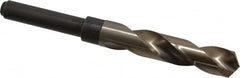 Chicago-Latrobe - 11/16" Drill, 118° Point, Cobalt Silver Deming & Reduced Shank Drill Bit - Oxide/Gold Finish, 6" OAL, Straight Shank, 3-1/8" Flute Length, Right Hand Cut, Split Point, Spiral Flute, Regular Spiral - A1 Tooling