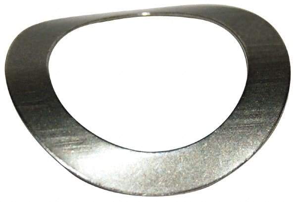 Gardner Spring - #10 Bolt, 0.2" ID, Grade 1074 Steel, Curved Disc Spring - 0.423" OD, 0.047" High, 0.011" Thick - A1 Tooling