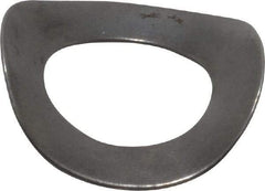 Gardner Spring - 1/4" Bolt, 0.265" ID, Grade 1074 Steel, Curved Disc Spring - 0.49" OD, 0.091" High, 0.008" Thick - A1 Tooling