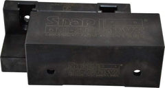 Snap Jaws - 6" Wide x 2-1/2" High x 2-1/2" Thick, Step Vise Jaw - Soft, Steel, Fixed Jaw, Compatible with 6" Vises - A1 Tooling