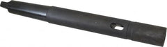 Collis Tool - MT4 Inside Morse Taper, MT5 Outside Morse Taper, Extension Morse Taper to Morse Taper - 18-3/16" OAL, Steel - Exact Industrial Supply