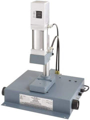 JT&M - 3/4" Ram, 3-3/16" Throat Depth, 660 Lb Pneumatic Arbor Press - 8-5/16" Max Work Height x 16" Max Work Width, 18.38" Base Width x 16.12" Base Depth - A1 Tooling