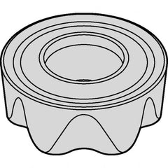 Kennametal - RCGT2006M0 Grade KC725M Carbide Milling Insert - TiN/TiCN/TiN Finish, 1/4" Thick, 20mm Inscribed Circle - A1 Tooling