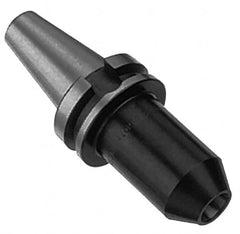 Collis Tool - BT30 Taper Shank 3/8" Hole End Mill Holder/Adapter - 1" Nose Diam, 2-3/8" Projection, 3/8-24 Drawbar - Exact Industrial Supply