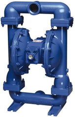 SandPIPER - 1-1/2" NPT, Metallic, Air Operated Diaphragm Pump - Buna-N Diaphragm, Aluminum Housing - A1 Tooling