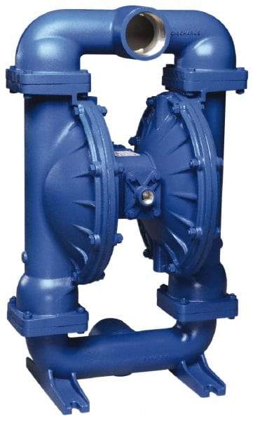 SandPIPER - 3" NPT, Metallic, Air Operated Diaphragm Pump - PTFE Diaphragm, Stainless Steel Housing - A1 Tooling