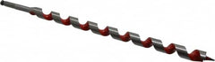 Milwaukee Tool - 15/16", 7/16" Diam Hex Shank, 18" Overall Length with 15" Twist, Ship Auger Bit - A1 Tooling