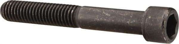 Value Collection - 7/16-14 UNC Hex Socket Drive, Socket Cap Screw - Alloy Steel, Black Oxide Finish, Partially Threaded, 3-1/4" Length Under Head - A1 Tooling