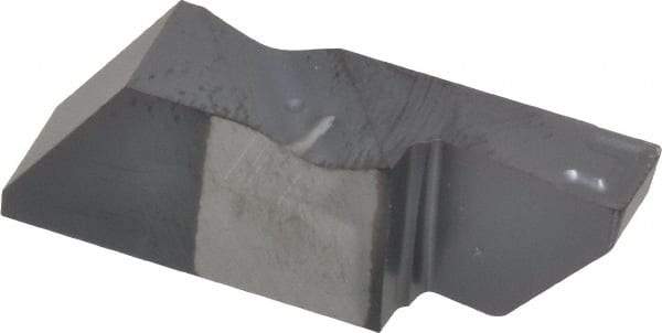 Kennametal - 4189NGD K Grade KC5025, 4.8mm Cutting Width Carbide Grooving Insert - 9.53mm Max Depth of Cut, Right Hand, 0.57mm Corner Radius, TiAlN Finish - A1 Tooling