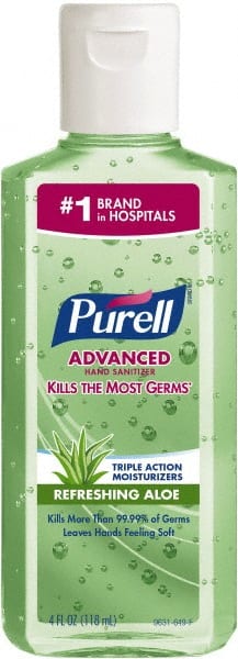 PURELL - 4 oz Squeeze Bottle Gel Hand Sanitizer - Exact Industrial Supply