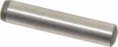 Value Collection - 5mm Diam x 25mm Pin Length Alloy Steel Standard Dowel Pin - C 58-62 Hardness, 9,270 Lb Breaking Strength, 1 Rounded End - A1 Tooling